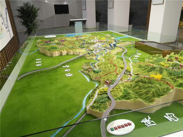 精博達模型 漢陽田園沙盤服務至上，塑造展覽新標桿